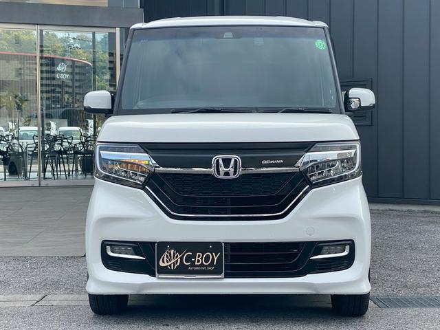 N-BOXカスタム G・Lターボホンダセンシング 純正8インチSDナビ フルセグ地デジTV ブルートゥース バックカメラ ビルトインETC 両側パワースライドドア ホンダセンシング レーダークルーズコントロール パドルシフト 純正ドラレコ(ナビ連動)(6枚目)