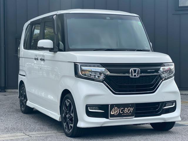 N-BOXカスタム G・Lターボホンダセンシング 純正8インチSDナビ フルセグ地デジTV ブルートゥース バックカメラ ビルトインETC 両側パワースライドドア ホンダセンシング レーダークルーズコントロール パドルシフト 純正ドラレコ(ナビ連動)(7枚目)