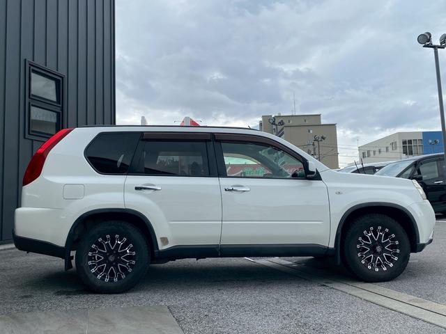 エクストレイル 20X 純正7インチナビ ブルートゥース 4WD シートヒーター リアシートヒーター 社外16インチアルミ バックカメラ ビルトインETC カーボンシート 革巻きステアリング シートリフター ルーフレール(8枚目)