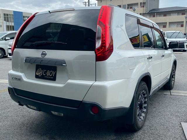 エクストレイル 20X 純正7インチナビ ブルートゥース 4WD シートヒーター リアシートヒーター 社外16インチアルミ バックカメラ ビルトインETC カーボンシート 革巻きステアリング シートリフター ルーフレール(9枚目)