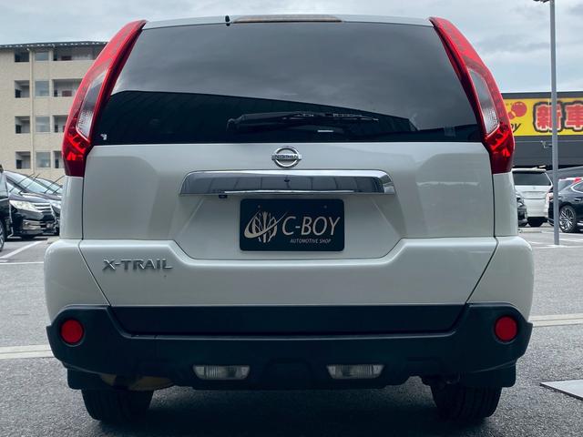 エクストレイル 20X 純正7インチナビ ブルートゥース 4WD シートヒーター リアシートヒーター 社外16インチアルミ バックカメラ ビルトインETC カーボンシート 革巻きステアリング シートリフター ルーフレール(10枚目)