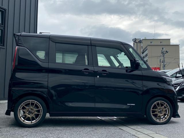 ルークス ハイウェイスター Gターボプロパイロットエディション インパルエアロキット インパル15インチアルミ 純正9インチSDナビ フルセグ地デジTV ブルートゥース アラウンドビューモニター ビルトインETC プロパイロット 両側パワースライドドア(8枚目)