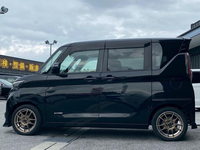 ルークス ハイウェイスター Gターボプロパイロットエディション インパルエアロキット インパル15インチアルミ 純正9インチSDナビ フルセグ地デジTV ブルートゥース アラウンドビューモニター ビルトインETC プロパイロット 両側パワースライドドア(12枚目)