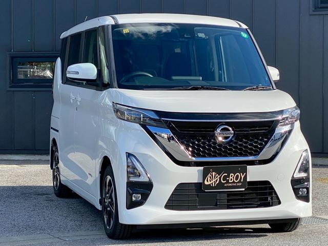 ルークス ハイウェイスター X プロパイロットエディション 社外7インチナビ ブルートゥース パノラマモニター ETC ステアリングスイッチ クルーズコントロール 両側パワースライドドア シートリフター サンシェード ドライブレコーダー プロパイロット付き(7枚目)