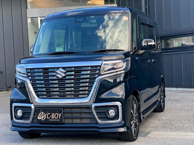 スペーシアカスタム ハイブリッドXSターボ イクリプスSDナビ フルセグ地デジTV ブルートゥース ETC車載器 前後ドライブレコーダー 両側パワースライドドア クルーズコントロール ステアリングリモコン LEDヘッドライト パドルシフト(5枚目)