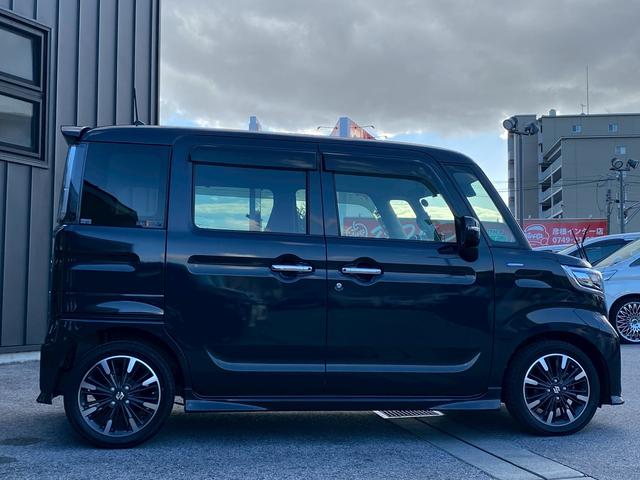 スペーシアカスタム ハイブリッドXSターボ イクリプスSDナビ フルセグ地デジTV ブルートゥース ETC車載器 前後ドライブレコーダー 両側パワースライドドア クルーズコントロール ステアリングリモコン LEDヘッドライト パドルシフト(8枚目)