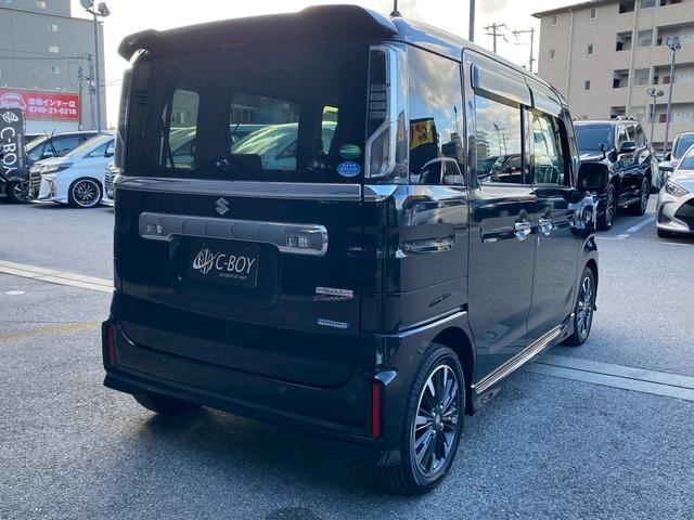 スペーシアカスタム ハイブリッドXSターボ イクリプスSDナビ フルセグ地デジTV ブルートゥース ETC車載器 前後ドライブレコーダー 両側パワースライドドア クルーズコントロール ステアリングリモコン LEDヘッドライト パドルシフト(9枚目)