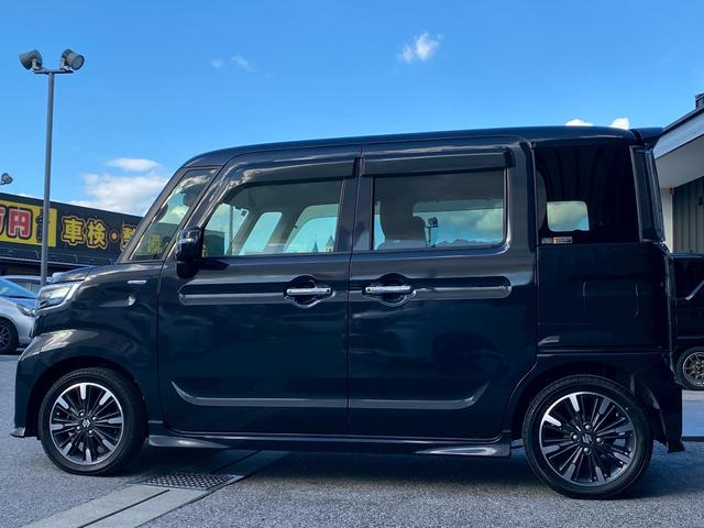 スペーシアカスタム ハイブリッドXSターボ イクリプスSDナビ フルセグ地デジTV ブルートゥース ETC車載器 前後ドライブレコーダー 両側パワースライドドア クルーズコントロール ステアリングリモコン LEDヘッドライト パドルシフト(12枚目)