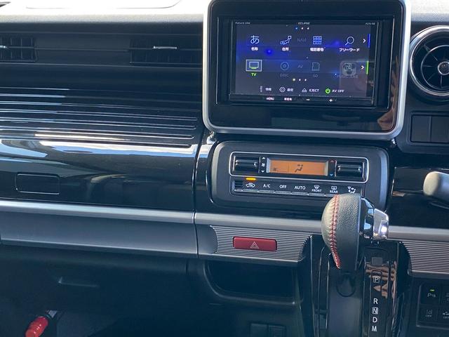 スペーシアカスタム ハイブリッドXSターボ イクリプスSDナビ フルセグ地デジTV ブルートゥース ETC車載器 前後ドライブレコーダー 両側パワースライドドア クルーズコントロール ステアリングリモコン LEDヘッドライト パドルシフト(19枚目)