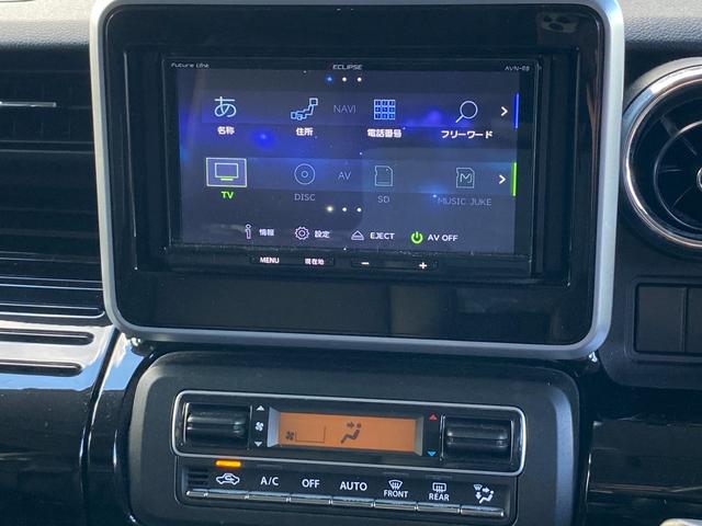 スペーシアカスタム ハイブリッドXSターボ イクリプスSDナビ フルセグ地デジTV ブルートゥース ETC車載器 前後ドライブレコーダー 両側パワースライドドア クルーズコントロール ステアリングリモコン LEDヘッドライト パドルシフト(20枚目)