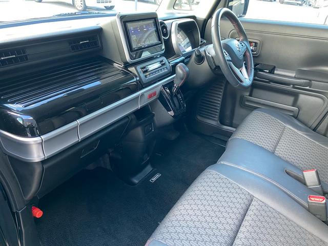 スペーシアカスタム ハイブリッドXSターボ イクリプスSDナビ フルセグ地デジTV ブルートゥース ETC車載器 前後ドライブレコーダー 両側パワースライドドア クルーズコントロール ステアリングリモコン LEDヘッドライト パドルシフト(34枚目)