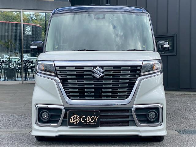 スペーシアカスタム ハイブリッドXSターボ アルパイン8インチナビ フルセグTV バックカメラ パノラマモニター ETC ブルートゥース ドライブレコーダー パドルシフト クルーズコントロール 両側パワースライドドア 社外スピーカー(6枚目)