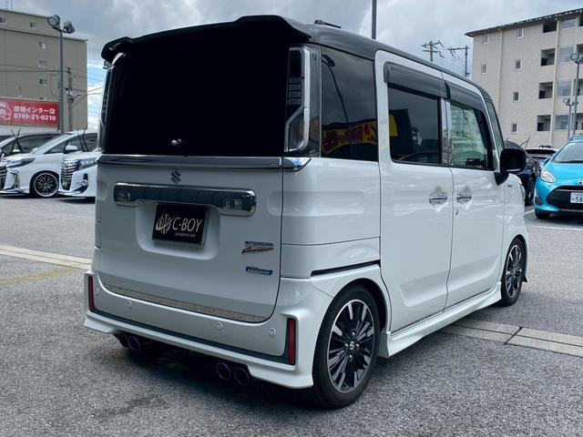 スペーシアカスタム ハイブリッドXSターボ アルパイン8インチナビ フルセグTV バックカメラ パノラマモニター ETC ブルートゥース ドライブレコーダー パドルシフト クルーズコントロール 両側パワースライドドア 社外スピーカー(9枚目)