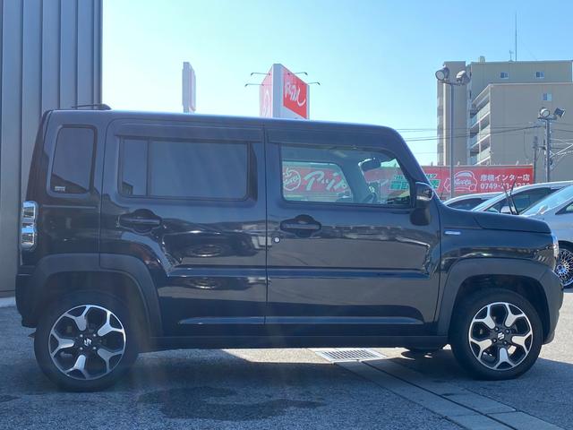 ハスラー ハイブリッドＸターボ　社外７インチナビ　フルセグＴＶ　ブルートゥース　パドルシフト　クルーズコントロール　シートヒーター　シートリフター　ステアリングスイッチ　革巻きステアリング（8枚目）