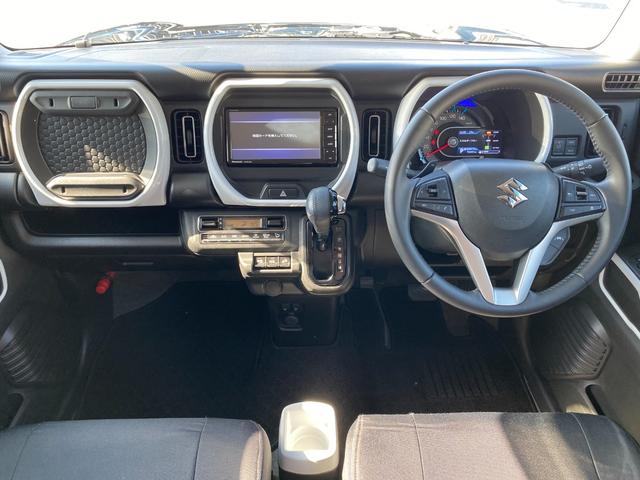 ハスラー ハイブリッドＸターボ　社外７インチナビ　フルセグＴＶ　ブルートゥース　パドルシフト　クルーズコントロール　シートヒーター　シートリフター　ステアリングスイッチ　革巻きステアリング（16枚目）