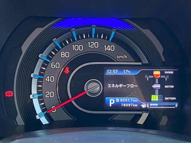 ハスラー ハイブリッドＸターボ　社外７インチナビ　フルセグＴＶ　ブルートゥース　パドルシフト　クルーズコントロール　シートヒーター　シートリフター　ステアリングスイッチ　革巻きステアリング（17枚目）
