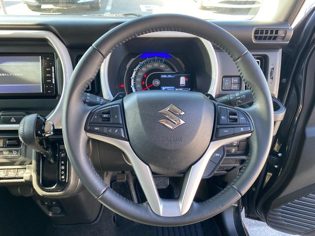 ハスラー ハイブリッドＸターボ　社外７インチナビ　フルセグＴＶ　ブルートゥース　パドルシフト　クルーズコントロール　シートヒーター　シートリフター　ステアリングスイッチ　革巻きステアリング（25枚目）