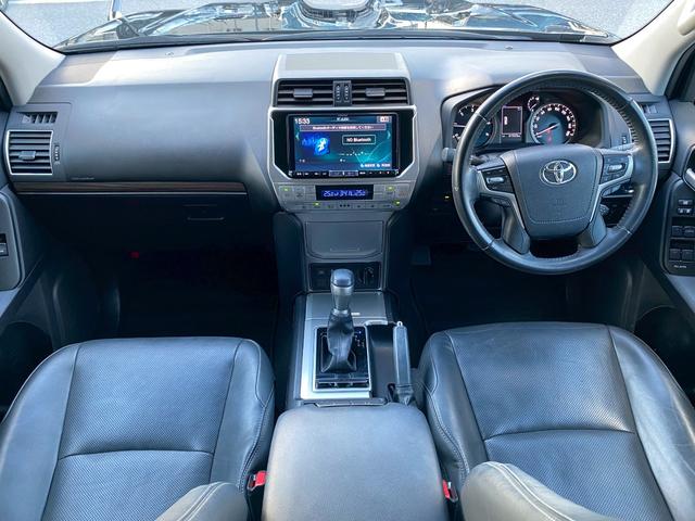 ランドクルーザープラド TX Lパッケージ 4WD アルパイン9インチナビ バックカメラ ブルートゥース サンルーフ パワーシート 寒冷地仕様 ルーフレール モデリスタエアロ OP19インチアルミ ドラレコ クルーズコントロール(16枚目)