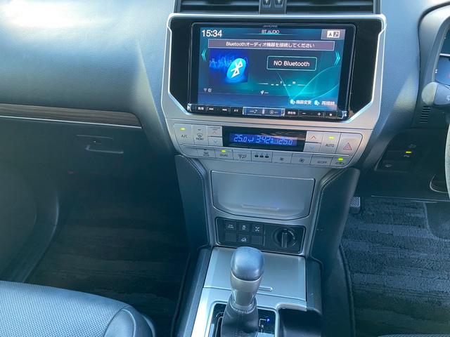 ランドクルーザープラド TX Lパッケージ 4WD アルパイン9インチナビ バックカメラ ブルートゥース サンルーフ パワーシート 寒冷地仕様 ルーフレール モデリスタエアロ OP19インチアルミ ドラレコ クルーズコントロール(22枚目)