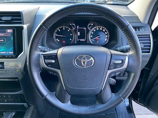 ランドクルーザープラド TX Lパッケージ 4WD アルパイン9インチナビ バックカメラ ブルートゥース サンルーフ パワーシート 寒冷地仕様 ルーフレール モデリスタエアロ OP19インチアルミ ドラレコ クルーズコントロール(30枚目)