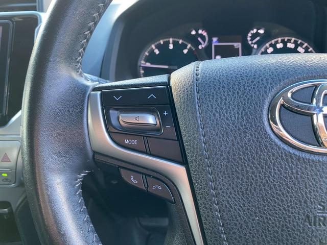 ランドクルーザープラド TX Lパッケージ 4WD アルパイン9インチナビ バックカメラ ブルートゥース サンルーフ パワーシート 寒冷地仕様 ルーフレール モデリスタエアロ OP19インチアルミ ドラレコ クルーズコントロール(31枚目)