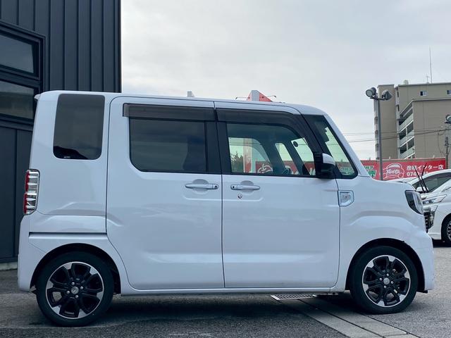 ウェイク ＧターボＶＳ　ＳＡＩＩＩ　ワンオーナー　カロッツェリアディスプレイオーディオ　ブルートゥース　パノラミックビューモニター　ミラー型前後ドライブレコーダー　両側パワースライドドア　ＥＴＣ車載器　黒革調シートカバー　フォグランプ（8枚目）