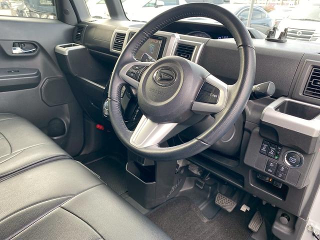 ウェイク ＧターボＶＳ　ＳＡＩＩＩ　ワンオーナー　カロッツェリアディスプレイオーディオ　ブルートゥース　パノラミックビューモニター　ミラー型前後ドライブレコーダー　両側パワースライドドア　ＥＴＣ車載器　黒革調シートカバー　フォグランプ（32枚目）