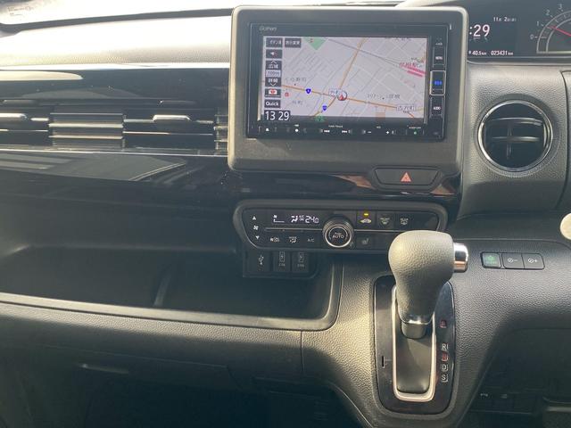 N-BOXカスタム L ワンオーナー ギャザスメモリーナビ フルセグ地デジTV ブルートゥース バックカメラ ETC車載器 前席シートヒーター 両側パワースライドドア スライドドアサンシェード ホンダセンシング USB電源(20枚目)