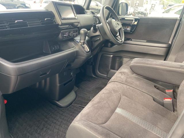 N-BOXカスタム L ワンオーナー ギャザスメモリーナビ フルセグ地デジTV ブルートゥース バックカメラ ETC車載器 前席シートヒーター 両側パワースライドドア スライドドアサンシェード ホンダセンシング USB電源(34枚目)