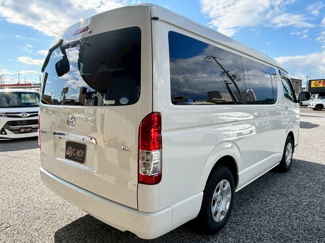 ハイエースワゴン GL 純正SDナビ ワンセグTV ブルートゥース バックカメラ AC100V電源 左側パワースライドドア ステアリングリモコン ドライブレコーダー プリクラッシュ オートエアコン リアクーラー&リアヒーター(9枚目)