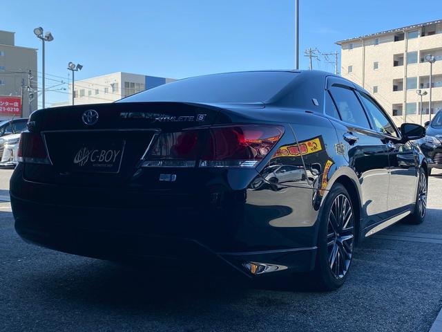 クラウンハイブリッド アスリートS ブラックスタイル 純正HDDマルチ フルセグ地デジTV ブルートゥース タッチパネルオートエアコン 本革シート&シートエアコン パワーシート クルーズコントロール クリアランスソナー 社外コンビハンドル バックカメラ(10枚目)