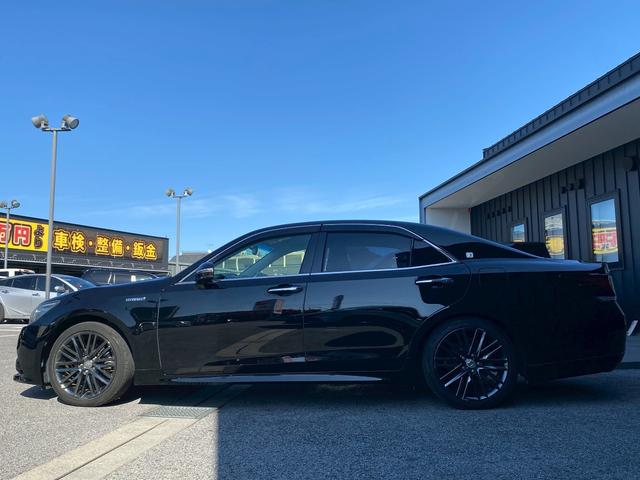 クラウンハイブリッド アスリートS ブラックスタイル 純正HDDマルチ フルセグ地デジTV ブルートゥース タッチパネルオートエアコン 本革シート&シートエアコン パワーシート クルーズコントロール クリアランスソナー 社外コンビハンドル バックカメラ(13枚目)