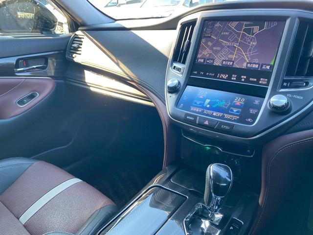 クラウンハイブリッド アスリートS ブラックスタイル 純正HDDマルチ フルセグ地デジTV ブルートゥース タッチパネルオートエアコン 本革シート&シートエアコン パワーシート クルーズコントロール クリアランスソナー 社外コンビハンドル バックカメラ(22枚目)