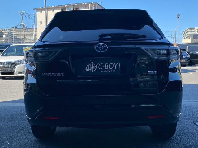 ハリアーハイブリッド エレガンス メーカーOPSDナビ フルセグ地デジTV ブルートゥース ブルーレイ再生 黒革パワーシート シートヒーター ビルトインETC バックカメラ USB&AUX入力 LEDルームランプ 4WD(10枚目)