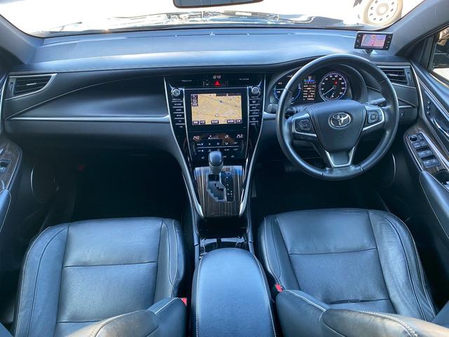 ハリアーハイブリッド エレガンス メーカーOPSDナビ フルセグ地デジTV ブルートゥース ブルーレイ再生 黒革パワーシート シートヒーター ビルトインETC バックカメラ USB&AUX入力 LEDルームランプ 4WD(15枚目)