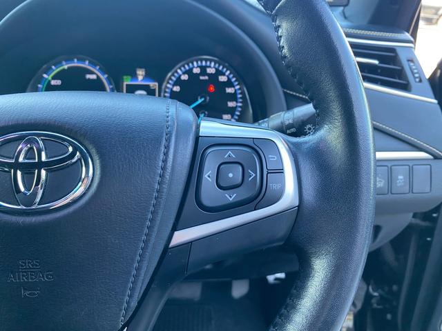 ハリアーハイブリッド エレガンス メーカーOPSDナビ フルセグ地デジTV ブルートゥース ブルーレイ再生 黒革パワーシート シートヒーター ビルトインETC バックカメラ USB&AUX入力 LEDルームランプ 4WD(26枚目)