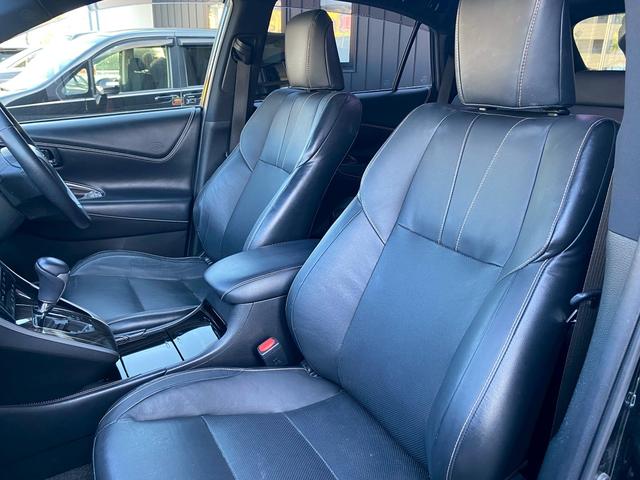 ハリアーハイブリッド エレガンス メーカーOPSDナビ フルセグ地デジTV ブルートゥース ブルーレイ再生 黒革パワーシート シートヒーター ビルトインETC バックカメラ USB&AUX入力 LEDルームランプ 4WD(34枚目)