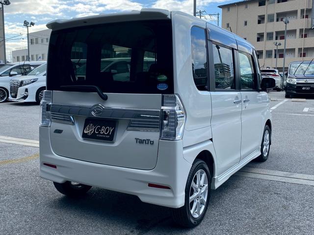 タント カスタムX AUX接続可 片側パワースライドドア フォグランプ プッシュスタート 純正CDオーディオ エコアイドル オートライト サンシェード 電格ミラー(9枚目)