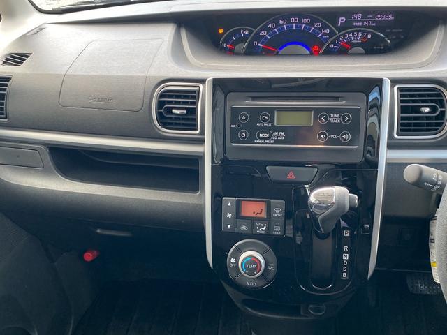 タント カスタムX AUX接続可 片側パワースライドドア フォグランプ プッシュスタート 純正CDオーディオ エコアイドル オートライト サンシェード 電格ミラー(18枚目)