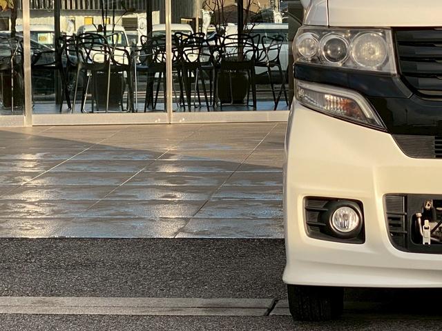 N-BOXカスタム 2トーンカラースタイル G・Aパッケージ ギャザスメモリーナビ ワンセグTV ブルートゥース バックカメラ ETC車載器 左側パワースライドドア ディスチャージヘッドライト フォグランプ ステアリングリモコン 革巻ハンドル ベンチシート(41枚目)