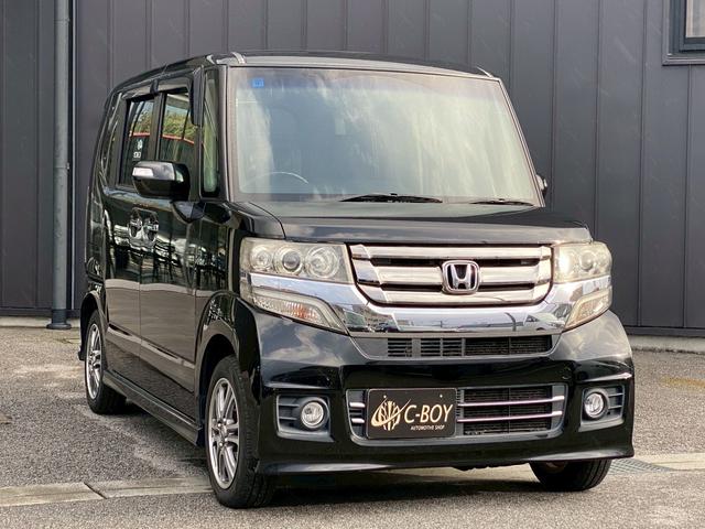 N-BOXカスタム G・Lパッケージ カロッツェリアHDDナビ フルセグ地デジTV ブルートゥース 両側パワースライドドア ETC車載器 ディスチャージヘッドライト スライドドアサンシェード オートリトラーミラー(7枚目)