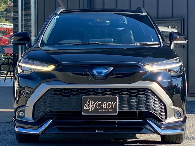 カローラクロス ハイブリッド　Ｚ　純正ディスプレイオーディオ　ナビキット　ブルートゥース　ビルトインＥＴＣ２．０　パノラミックビューモニター　運転席パワーシート　前席シートヒーター　パノラミックガラスルーフ　プリクラッシュセーフティ（6枚目）