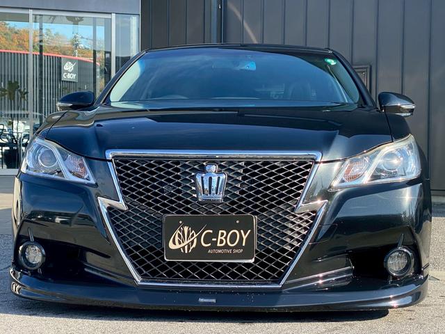 クラウン アスリートＳ　純正ナビ　フルセグＴＶ　ＴＶキット　ビルトインＥＴＣ　クルーズコントロール　車高調　モデリスタフロント・リア・エアロ　バックカメラ　ブルートゥース　パドルシフト　サンルーフ　パワーシート（6枚目）