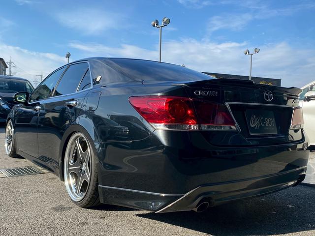 クラウン アスリートＳ　純正ナビ　フルセグＴＶ　ＴＶキット　ビルトインＥＴＣ　クルーズコントロール　車高調　モデリスタフロント・リア・エアロ　バックカメラ　ブルートゥース　パドルシフト　サンルーフ　パワーシート（11枚目）