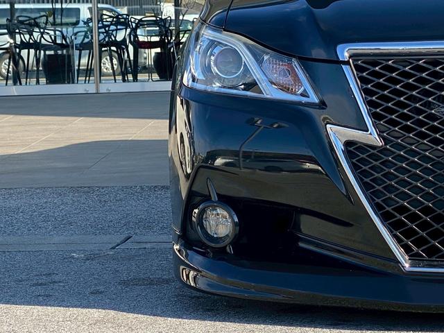 クラウン アスリートＳ　純正ナビ　フルセグＴＶ　ＴＶキット　ビルトインＥＴＣ　クルーズコントロール　車高調　モデリスタフロント・リア・エアロ　バックカメラ　ブルートゥース　パドルシフト　サンルーフ　パワーシート（44枚目）