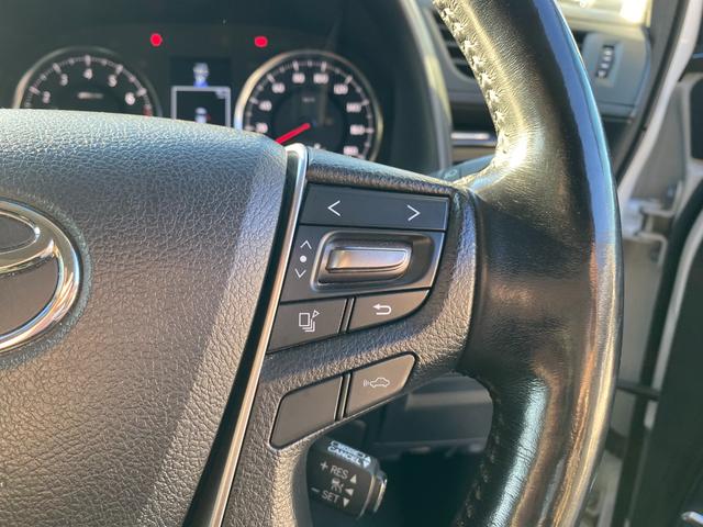 アルファード 2.5S Cパッケージ 純正10インチSDナビ フルセグ地デジTV ブルートゥース 純正フリップダウンモニター プリクラッシュセーフティ レーダークルーズコントロール バックカメラ ビルトインETC ステアリングヒーター(27枚目)