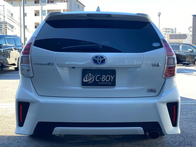 プリウスアルファ Ｓツーリングセレクション・Ｇ’ｓ　純正８インチＳＤナビ　フルセグ地デジＴＶ　ブルートゥース　ビルトインＥＴＣ　バックカメラ　ハーフレザーシート　革巻ハンドル　ＬＥＤヘッドライト　前後フォグランプ　ミラー型ドライブレコーダー（10枚目）