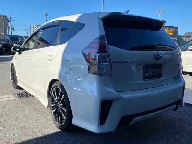 プリウスアルファ Ｓツーリングセレクション・Ｇ’ｓ　純正８インチＳＤナビ　フルセグ地デジＴＶ　ブルートゥース　ビルトインＥＴＣ　バックカメラ　ハーフレザーシート　革巻ハンドル　ＬＥＤヘッドライト　前後フォグランプ　ミラー型ドライブレコーダー（11枚目）