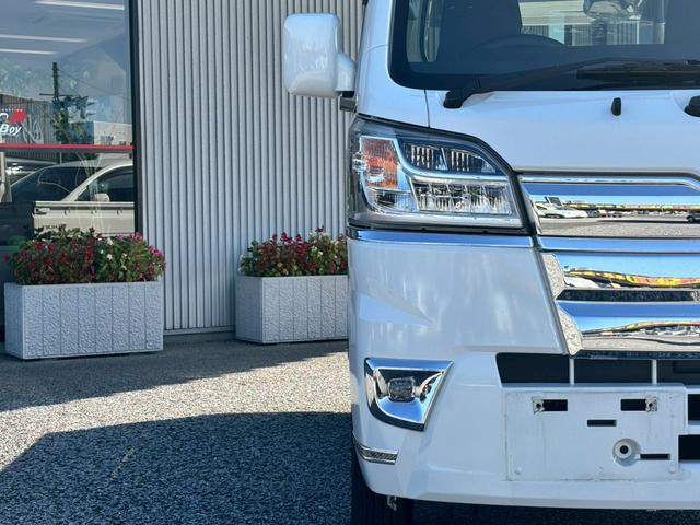 ハイゼットトラック ジャンボSAIIIt 純正6.8インチディスプレイオーディオ ブルートゥース ETC車載器 スマートアシストIII アッパーメンバーガード クリアランスソナー 荷台ゴムマット 4WD キーレス LEDヘッドライト(38枚目)