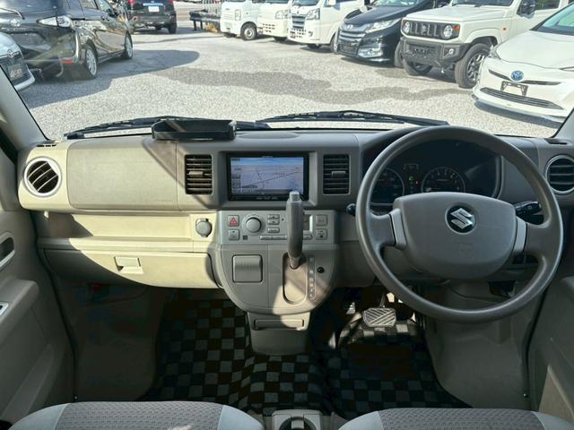 エブリイワゴン ＰＺターボ　カロッツェリアＨＤＤナビ　ＨＩＤヘッドライト　フルセグ地デジＴＶ　リアヒーター　ブルートゥース　ＥＴＣ車載器　左側パワースライドドア　オートエアコン　前後ドライブレコーダー　ターボ（16枚目）